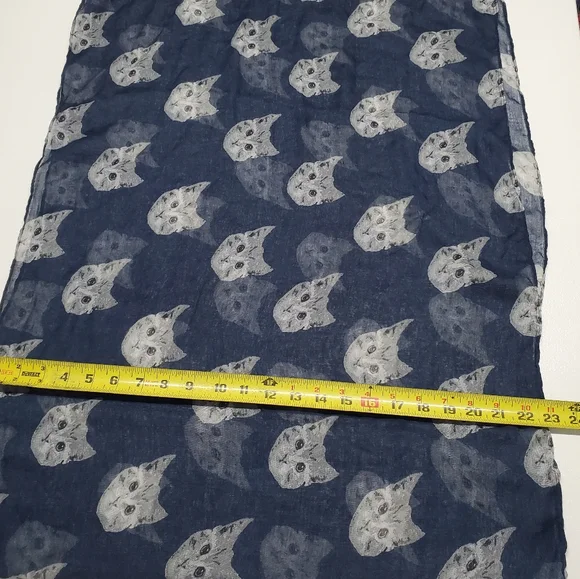 Chatties Cat Infinity Scarves Women's Bundle Of Two 100%Polyester One Size - Picture 5 of 16
